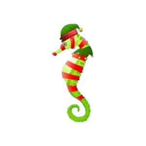 Green Hat Elf Seahorse